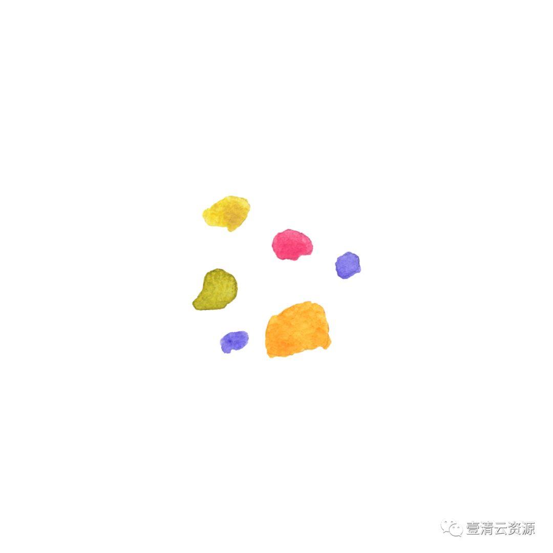 【S0505】【素材】圣诞节快乐手绘水彩剪贴画邀请函贴纸贺卡PNG元素设计素材