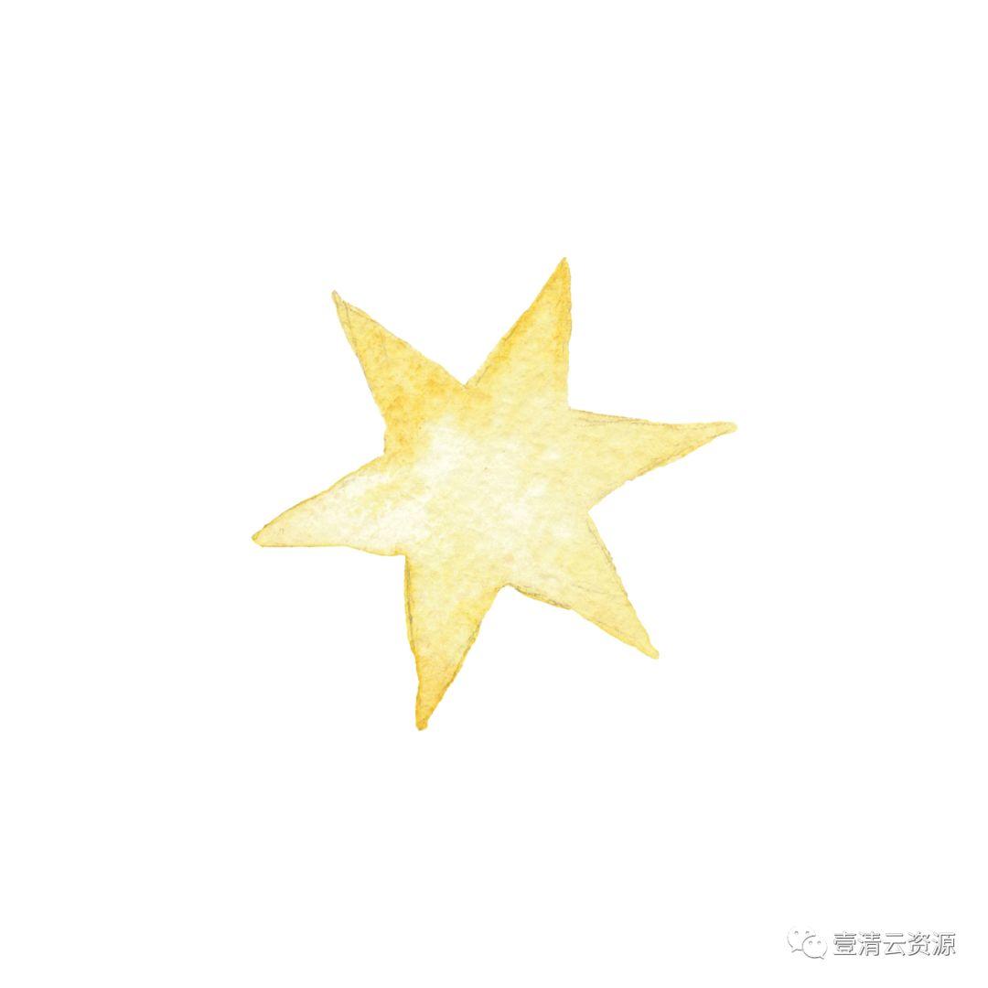 【S0505】【素材】圣诞节快乐手绘水彩剪贴画邀请函贴纸贺卡PNG元素设计素材