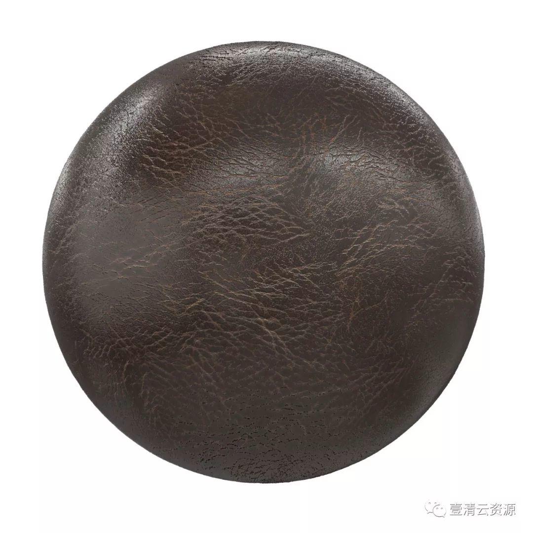 【S0516】【素材】4K皮革贴图 PBR无缝纹理 3D皮衣沙发皮具表面PNG设计素材源文件