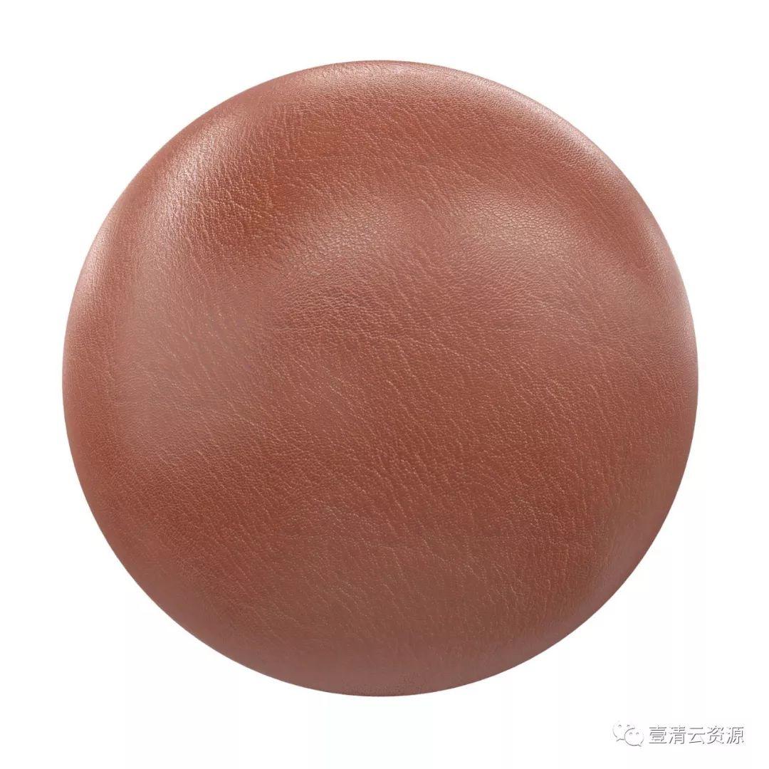 【S0516】【素材】4K皮革贴图 PBR无缝纹理 3D皮衣沙发皮具表面PNG设计素材源文件