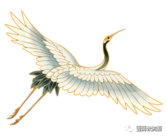 【S0522】【素材】古风仙鹤丹顶鹤中国风古典元素图片装饰PNG免扣透明设计素材