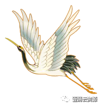 【S0523】【素材】仙鹤丹顶白鹤飞鹤PS古风效果图素材工笔画PNG免抠图高清透明二