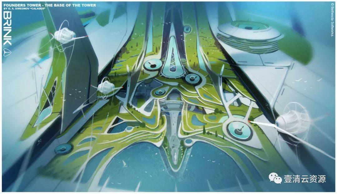 【S0528】【素材】科幻场景氛围图集 西方工业机械机甲载具 9000张游戏绘画素材