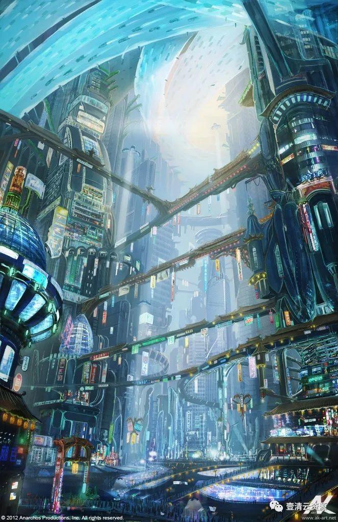 【S0528】【素材】科幻场景氛围图集 西方工业机械机甲载具 9000张游戏绘画素材