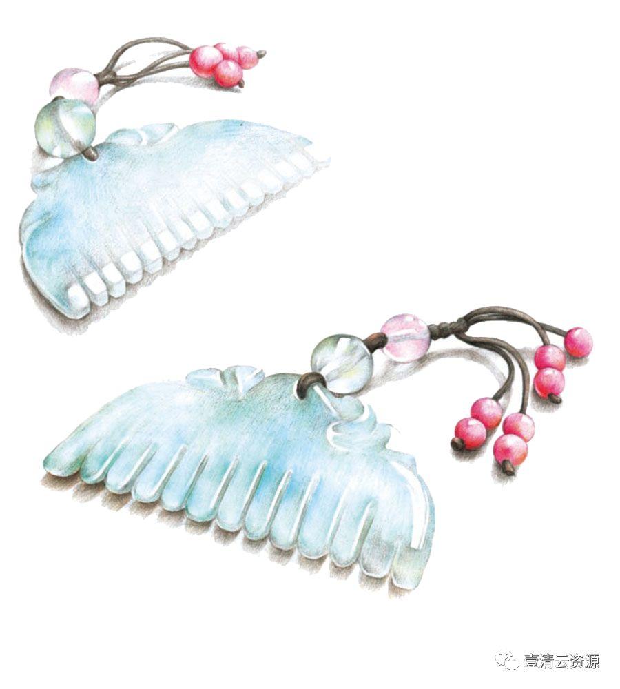 【S0533】【素材】桃花复古插画花瓣花朵枝叶雨伞油画PNG免抠设计素材源文件