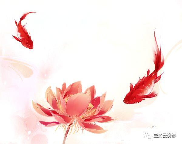 【S0533】【素材】桃花复古插画花瓣花朵枝叶雨伞油画PNG免抠设计素材源文件