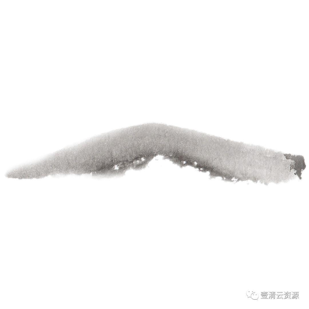 【S0541】【素材】和风手绘水墨樱花PNG PSD设计素材源文件