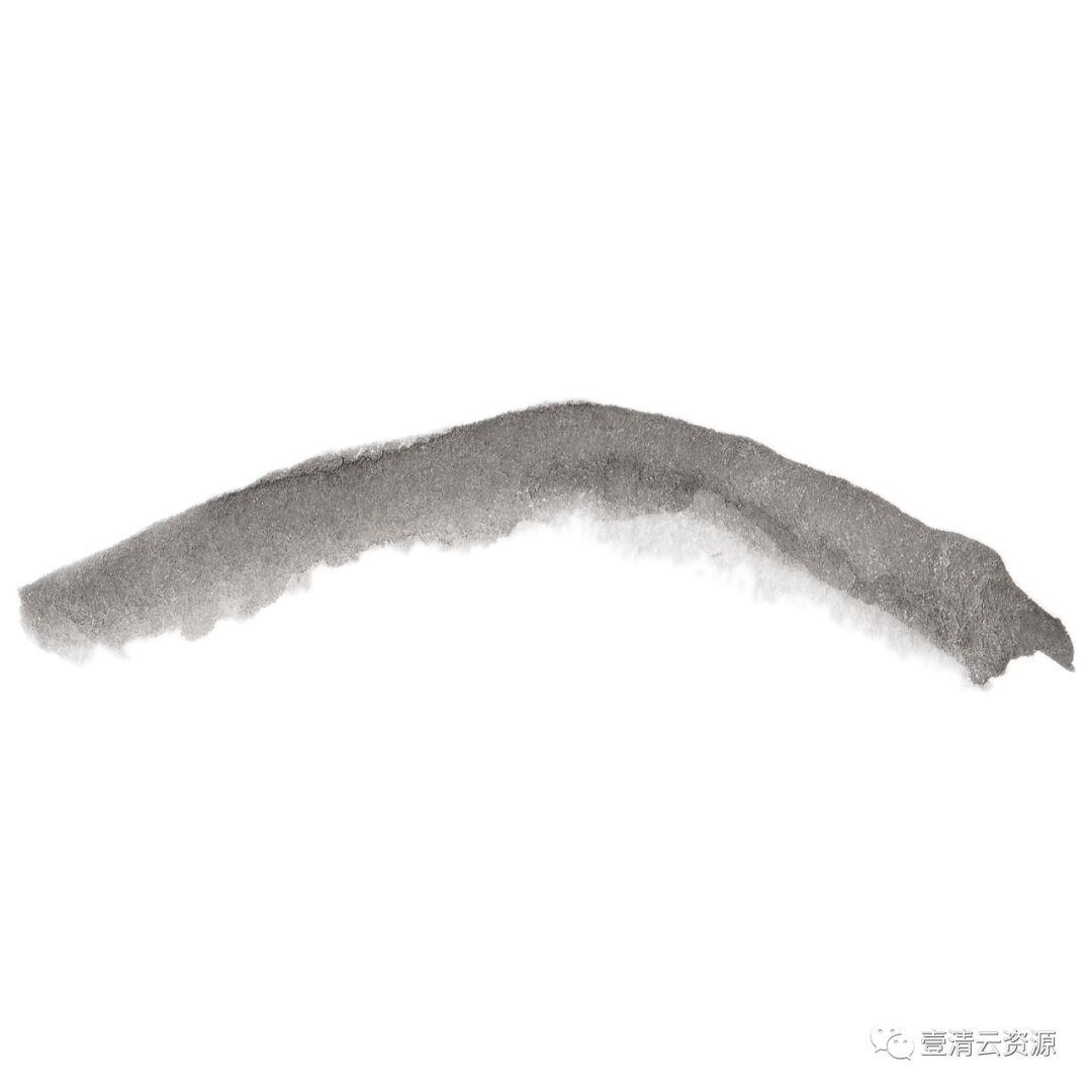 【S0541】【素材】和风手绘水墨樱花PNG PSD设计素材源文件