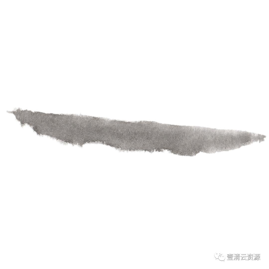 【S0541】【素材】和风手绘水墨樱花PNG PSD设计素材源文件