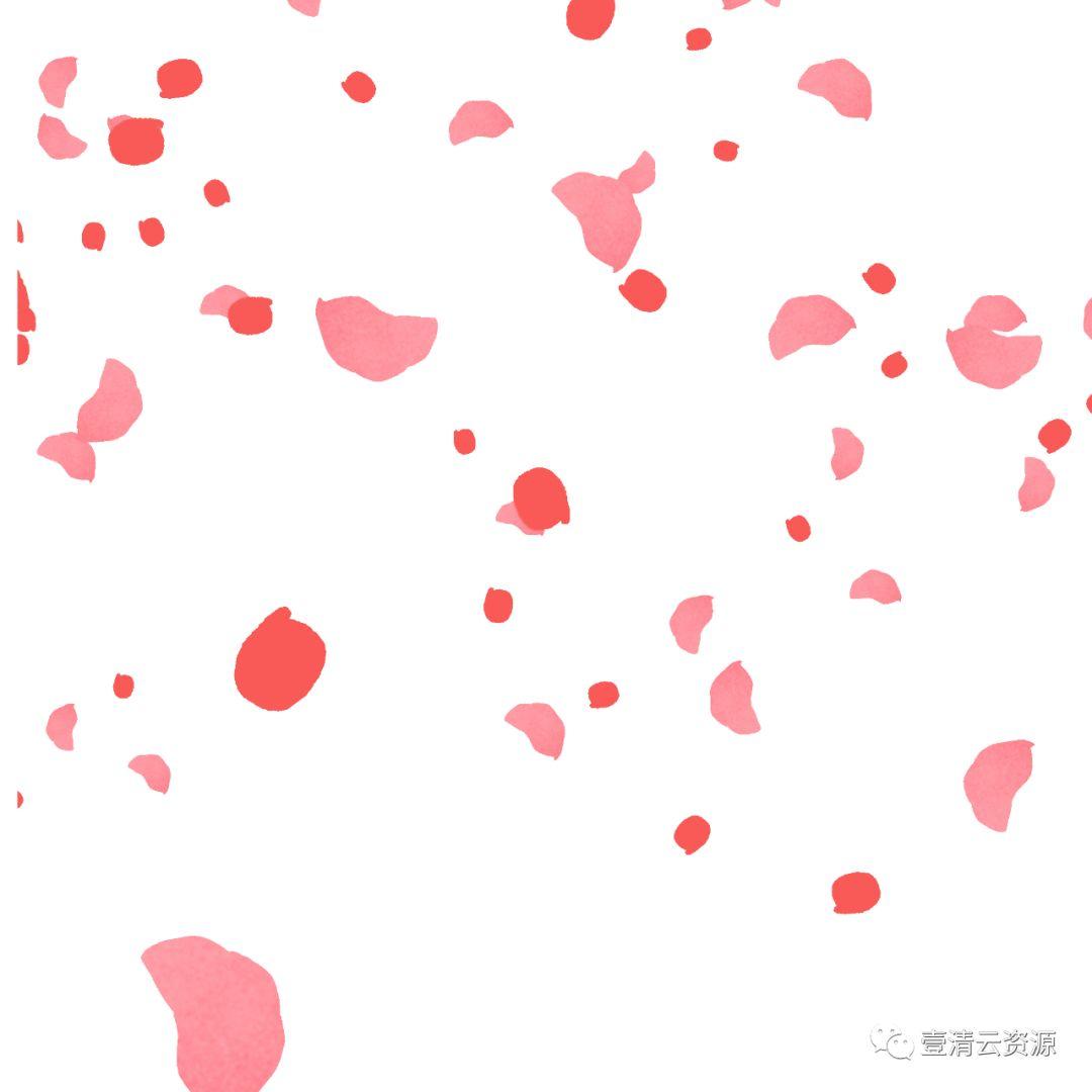 【S0550】【素材】唯美飘落红色粉色花瓣掉落PNG免抠设计素材源文件