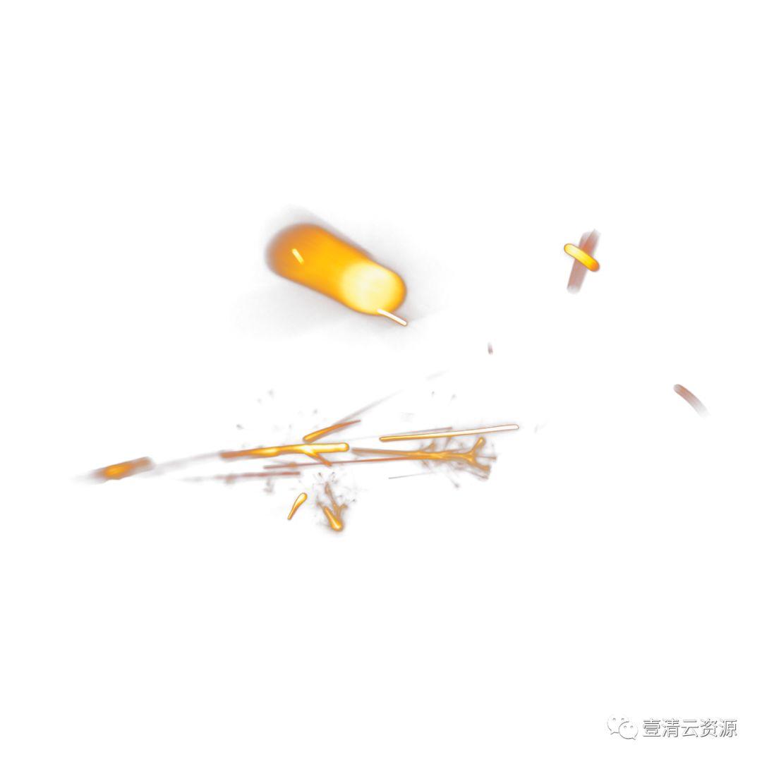 【S0551】【素材】免抠PNG+PSD白底火焰爆炸玻璃烟雾设计素材源文件