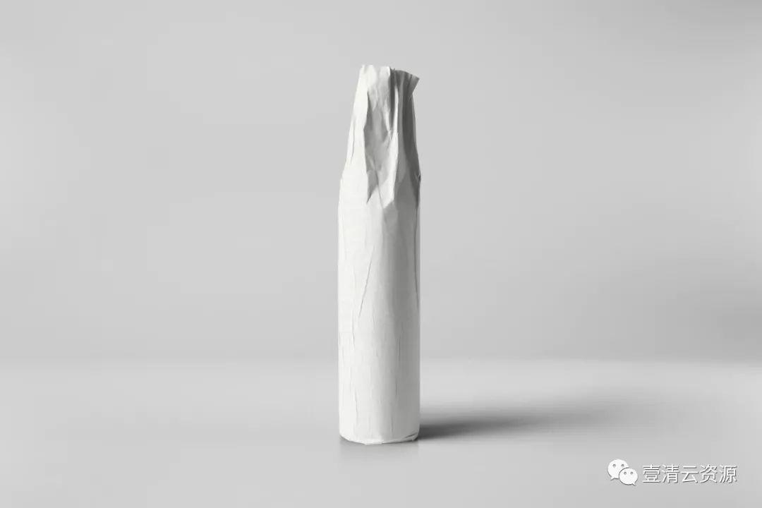 【S0560】【素材】果酒红酒酒瓶香槟品牌包装纸设计效果图展示VI贴图样机PSD模板