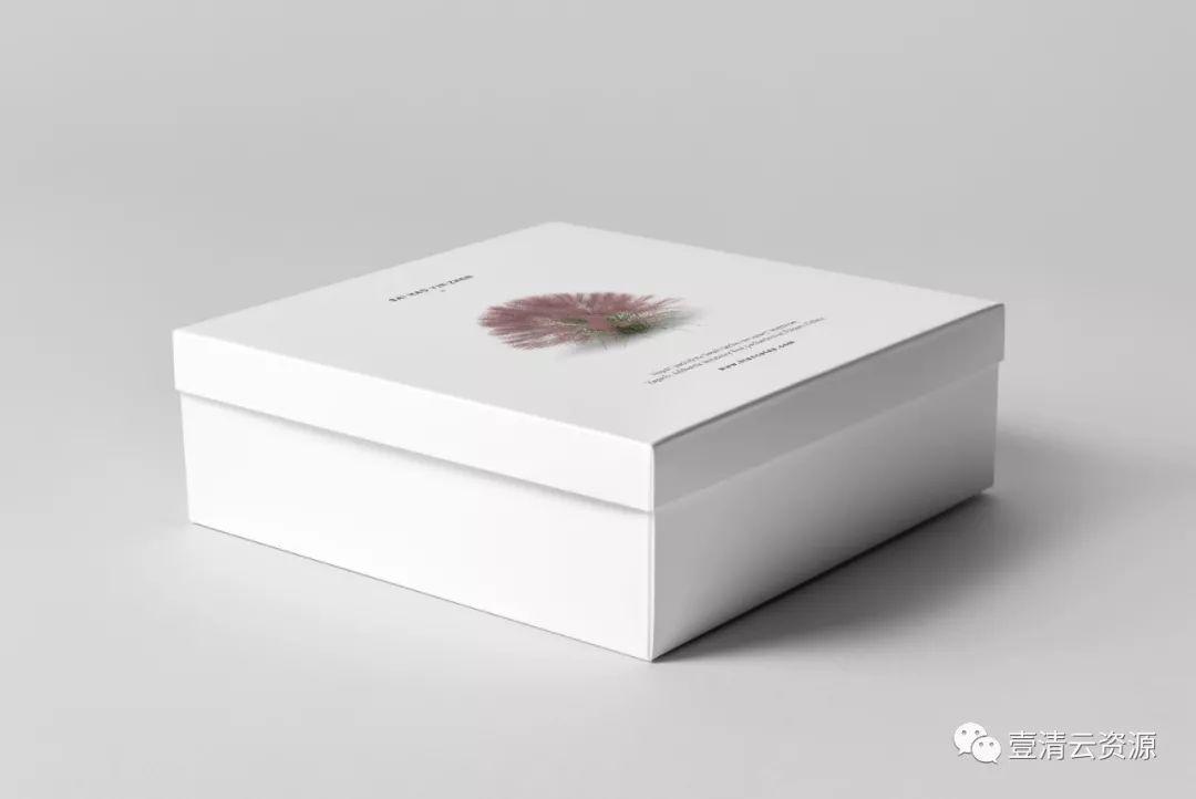 【S0561】【素材】高端时尚产品创意礼品盒纸盒包装效果图展示VI智能贴图PS样机素材