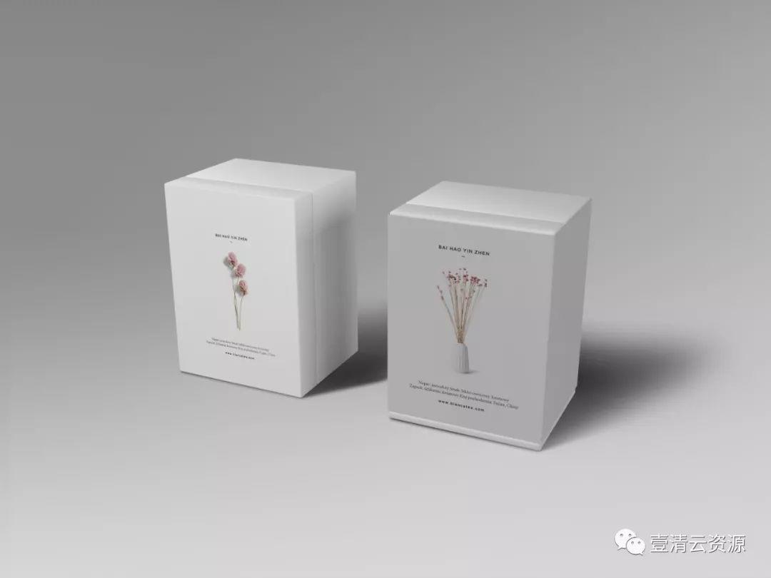 【S0561】【素材】高端时尚产品创意礼品盒纸盒包装效果图展示VI智能贴图PS样机素材