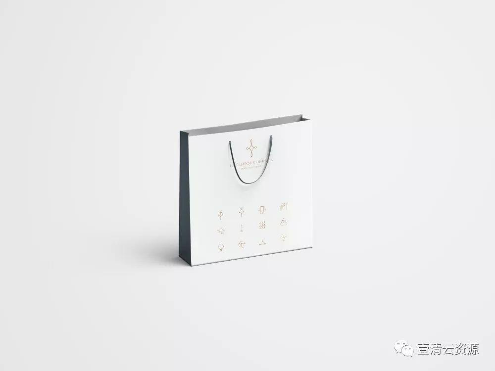 【S0563】【素材】手提袋购物袋纸袋展示效果图服装面包环保袋智能贴图样机PSD素材