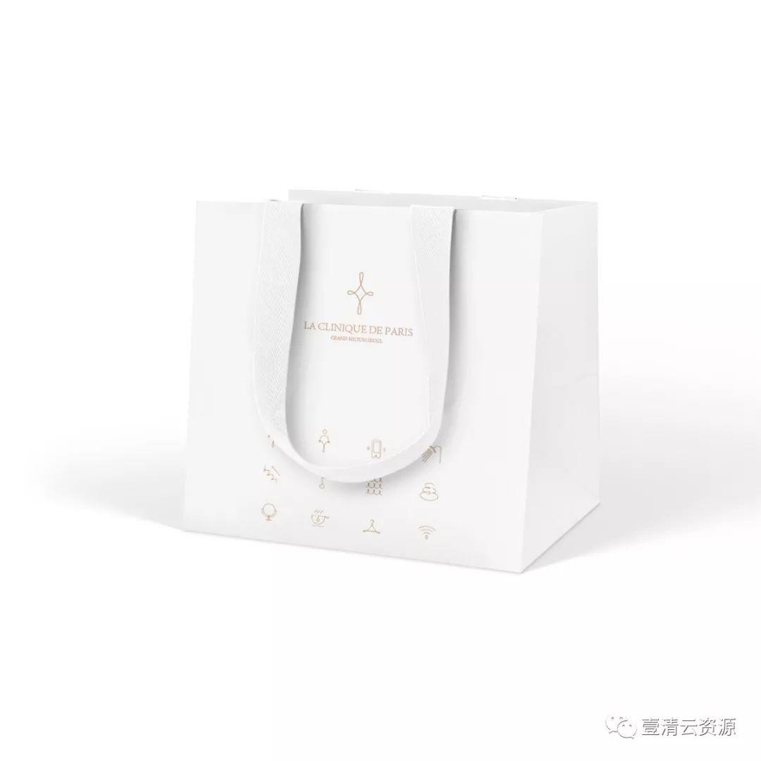 【S0563】【素材】手提袋购物袋纸袋展示效果图服装面包环保袋智能贴图样机PSD素材