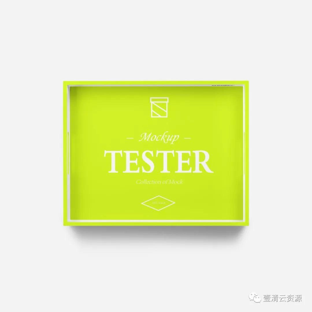 【S0565】【素材】茶叶礼盒铁盒包装样机贴图袋泡茶袋效果展示VI品牌PSD设计素材