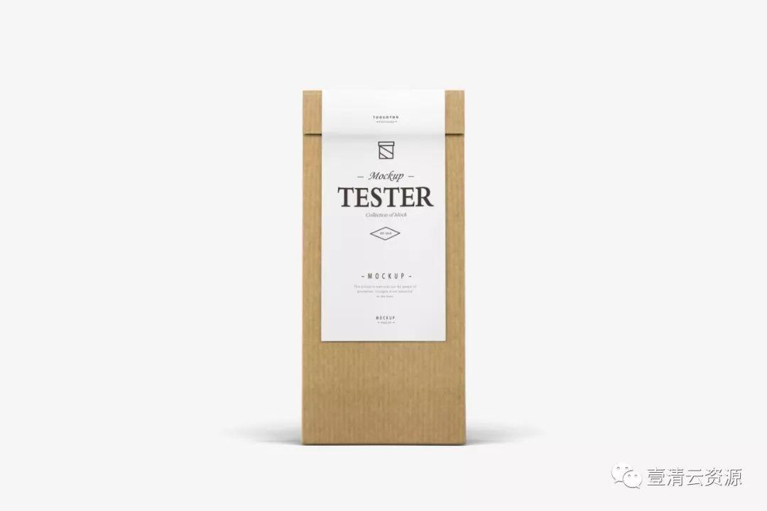 【S0565】【素材】茶叶礼盒铁盒包装样机贴图袋泡茶袋效果展示VI品牌PSD设计素材