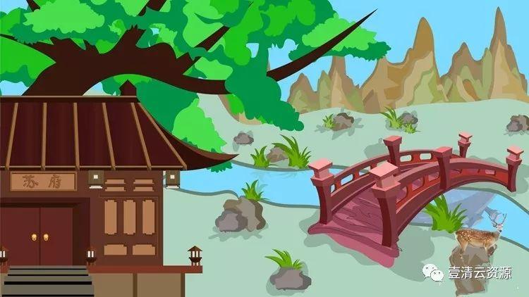 【S0575】【素材】中国古典水墨风城市风景AI设计素材源文件