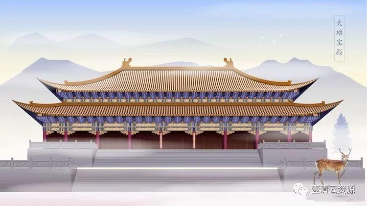 【S0575】【素材】中国古典水墨风城市风景AI设计素材源文件