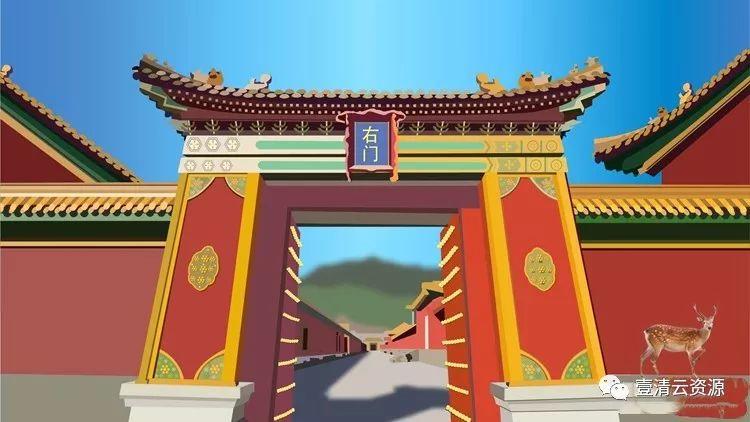 【S0575】【素材】中国古典水墨风城市风景AI设计素材源文件