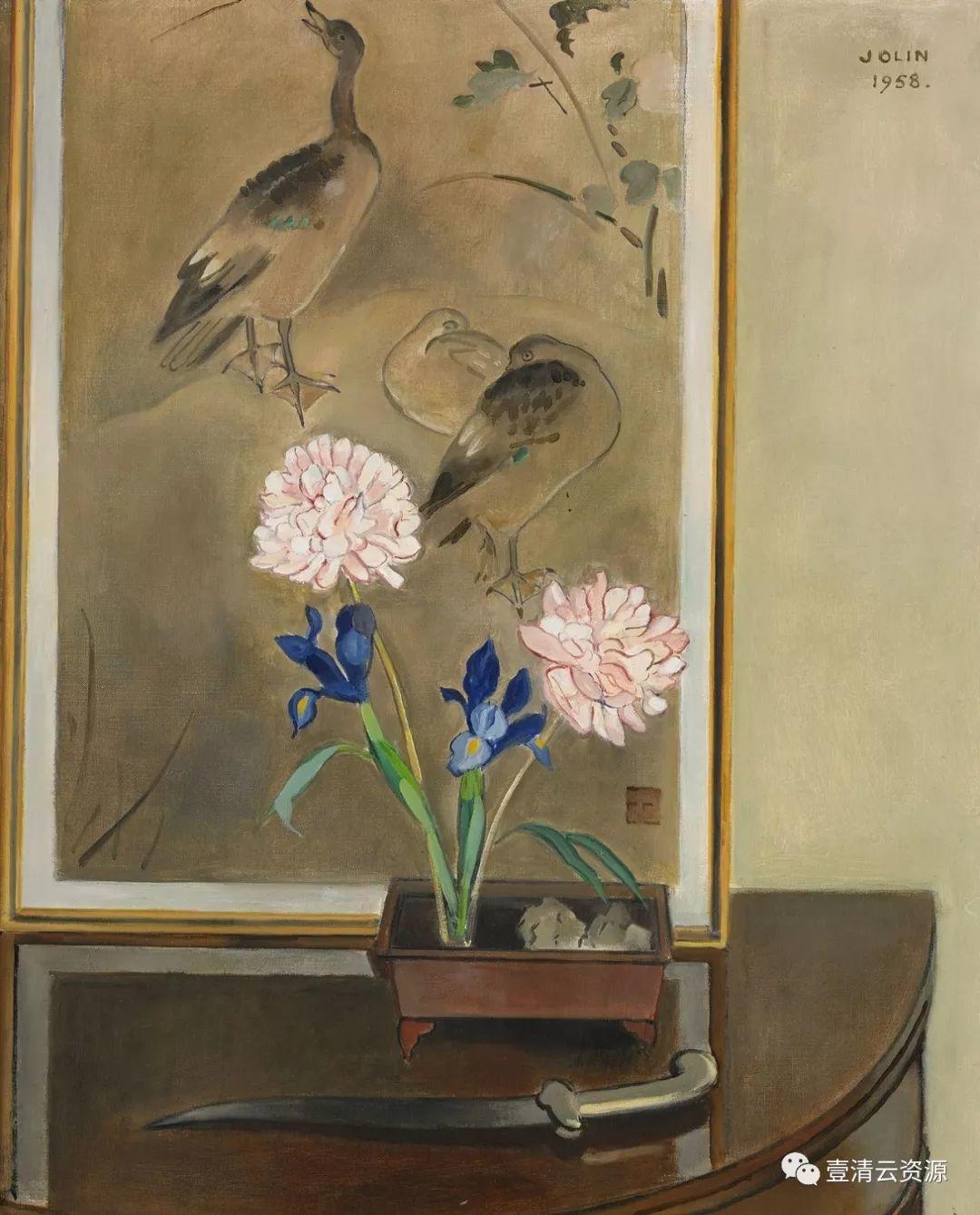 【S0583】【素材】纳尔乔林Einar Jolin绘画、装饰画作品高清图片素材参考资料160幅（JPG）