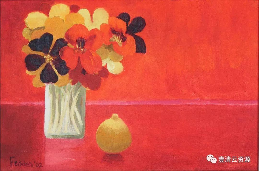 【S0585】【素材】玛丽芬顿Mary Fedden油画、水彩画作品高清图片素材参考资料141幅（JPG）