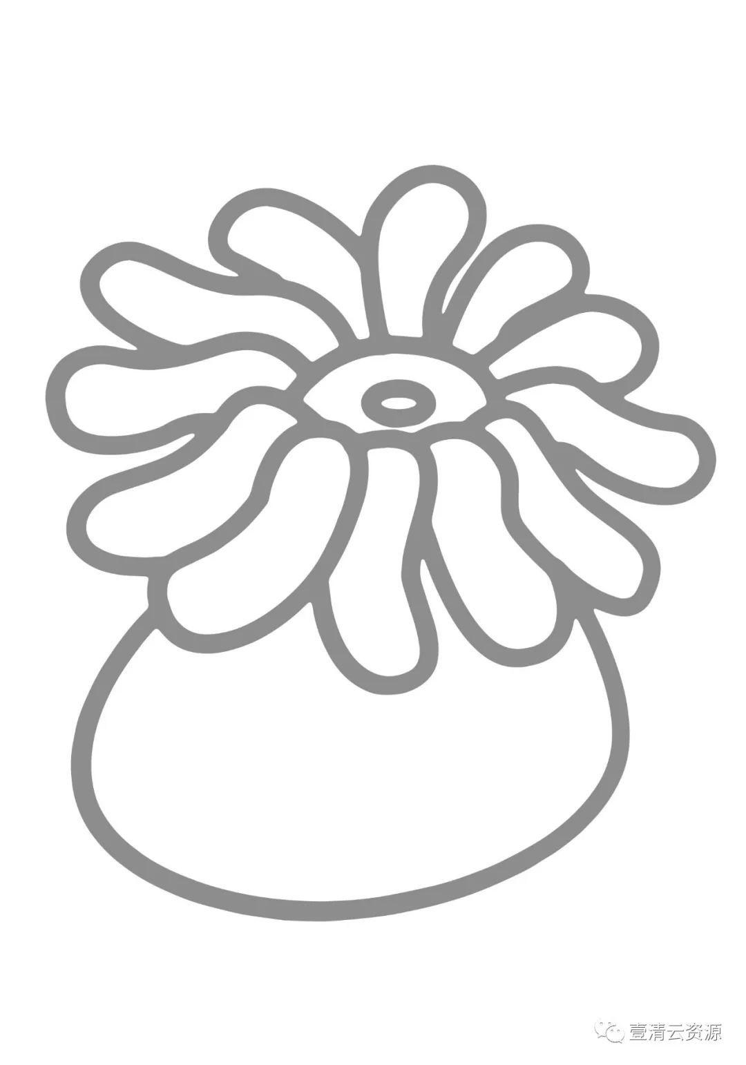 【S0594】【素材】134张动物简笔画涂色素材JPG设计素材源文件