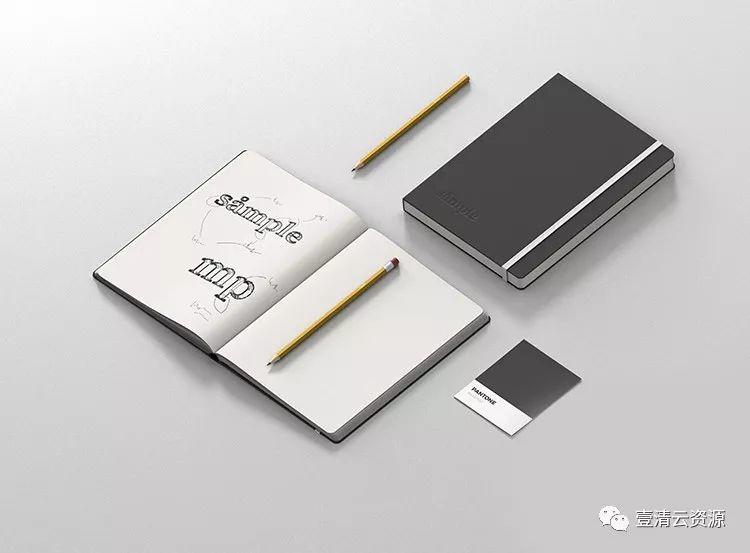 【S0596】【素材】 公司企业商务办公用品牌LOGO形象VI展示样机PSD智能贴图设计素材