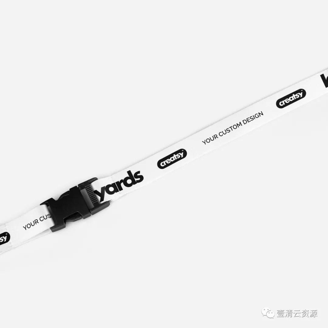 【S0602】【素材】工作证工作牌证件挂绳定制PS效果图展示 VI贴图样机PSD模板素材