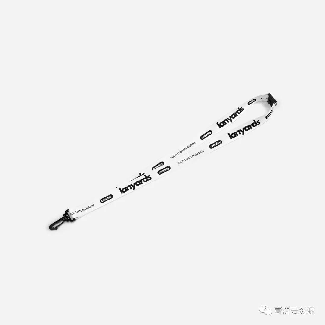 【S0602】【素材】工作证工作牌证件挂绳定制PS效果图展示 VI贴图样机PSD模板素材