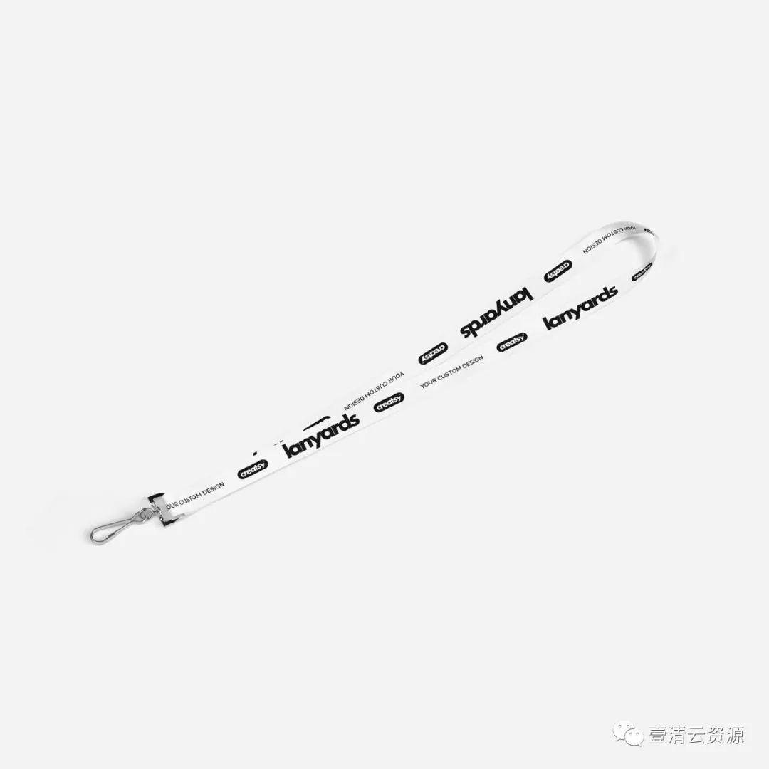 【S0602】【素材】工作证工作牌证件挂绳定制PS效果图展示 VI贴图样机PSD模板素材