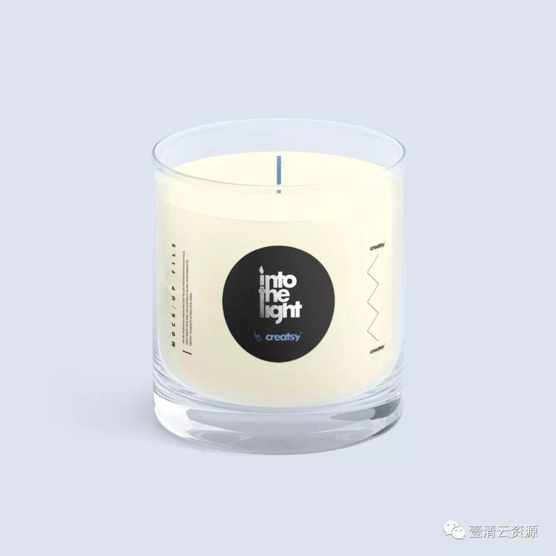 【S0607】【素材】高档香薰品牌提案设计蜡烛包装盒子VI样机效果图psd智能贴图设计