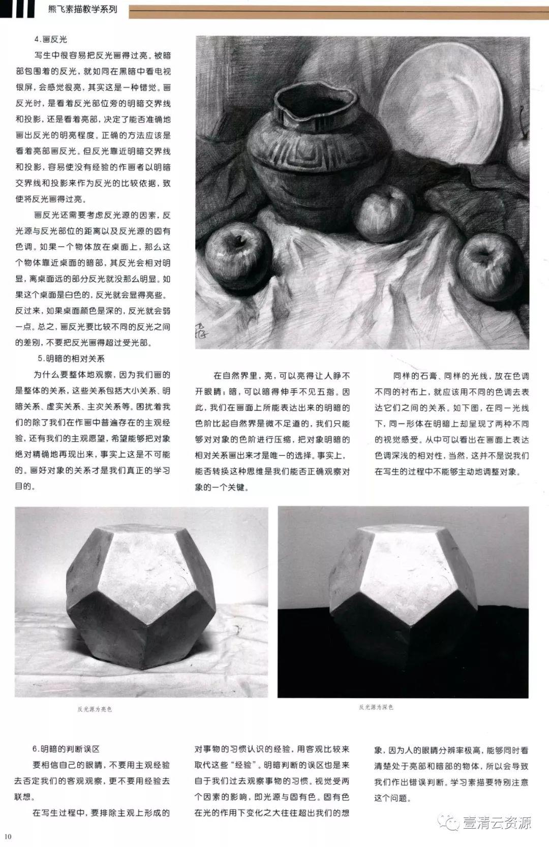 【S0616】【素材】 高清素描图片 高考素描静物临摹参考素材图片 设计素材