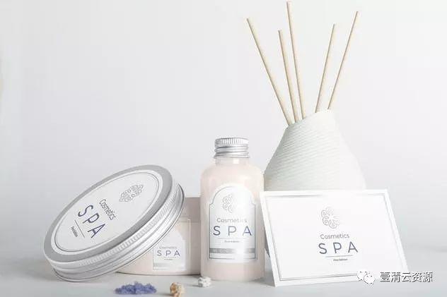 【S0633】【素材】SPA高级品牌化妆品品牌包装外观样机v.1PSD设计素材源文件