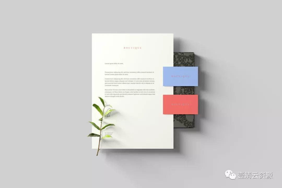 【S0648】【素材】创意办公用品套件品牌VI设计预览样机 PSD设计素材源文件