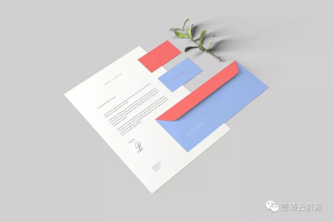 【S0648】【素材】创意办公用品套件品牌VI设计预览样机 PSD设计素材源文件