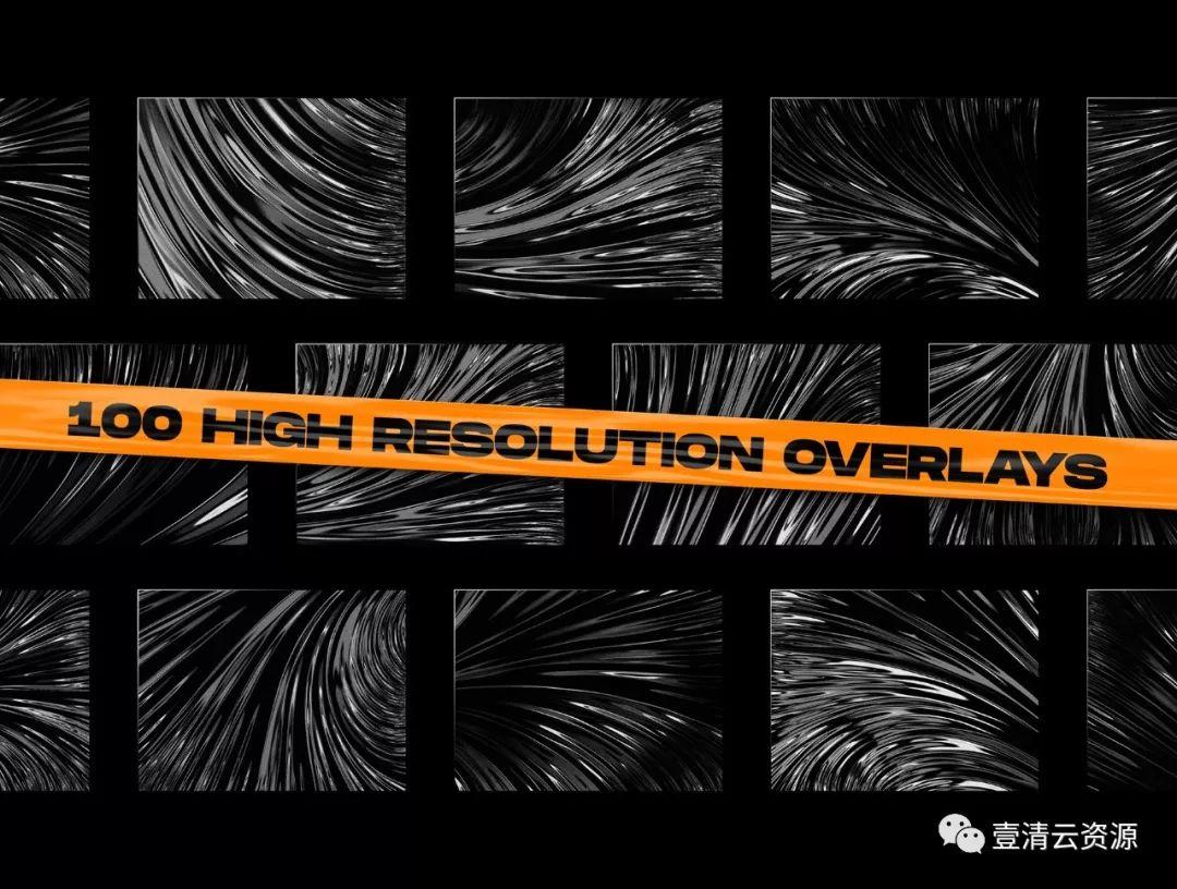 【S0693】【素材】200个抽象的形状&背景素材集设计素材源文件