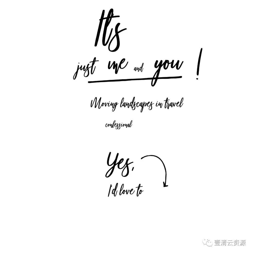【S0717】【素材】时尚旅拍PSD文字66款设计素材源文件