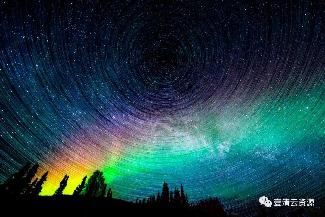 【S0719】【素材】夜空星轨素材86张JPG设计素材源文件