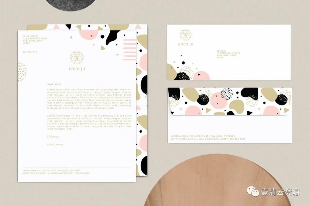 【S0727】【素材】COCO时尚企业品牌套装设计模板JPG INDD设计素材源文件