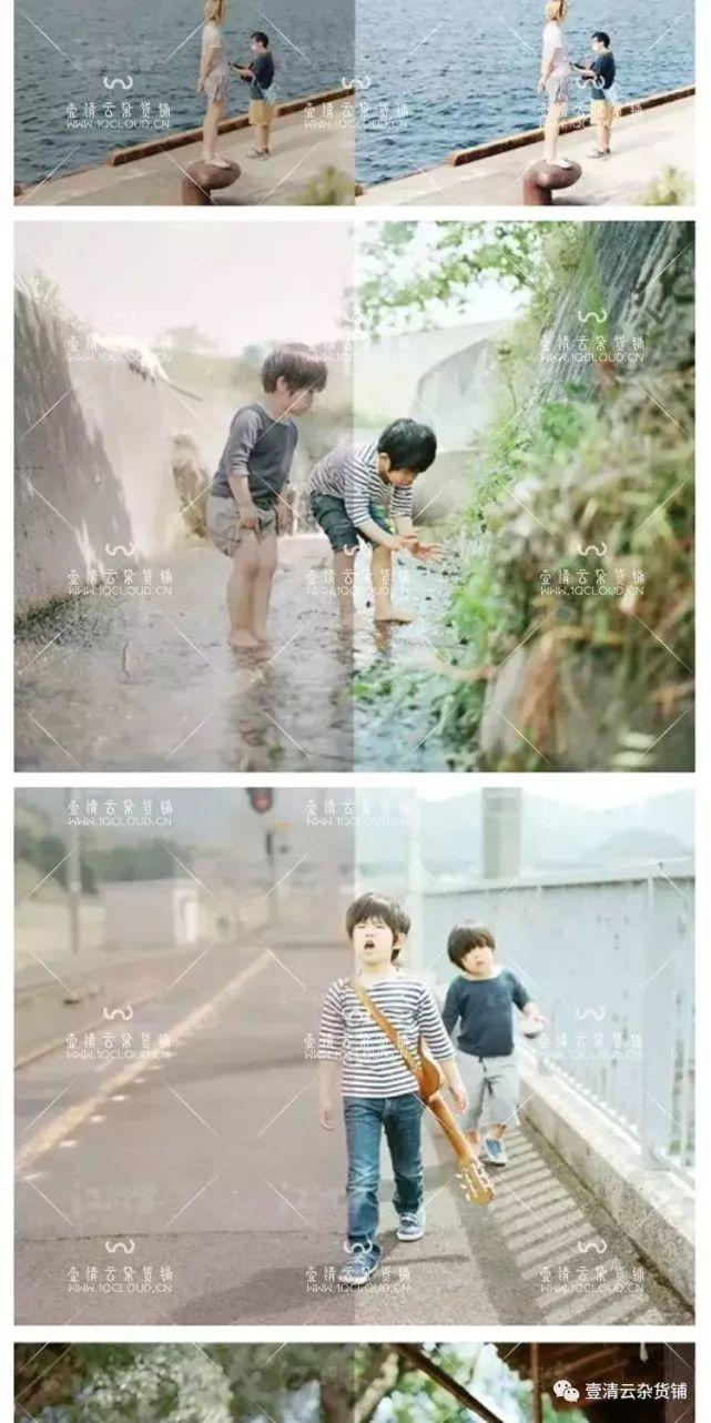 【Y002】【预设】LR预设日系清新写真调色滤镜PS森系人像后期lightroom修图