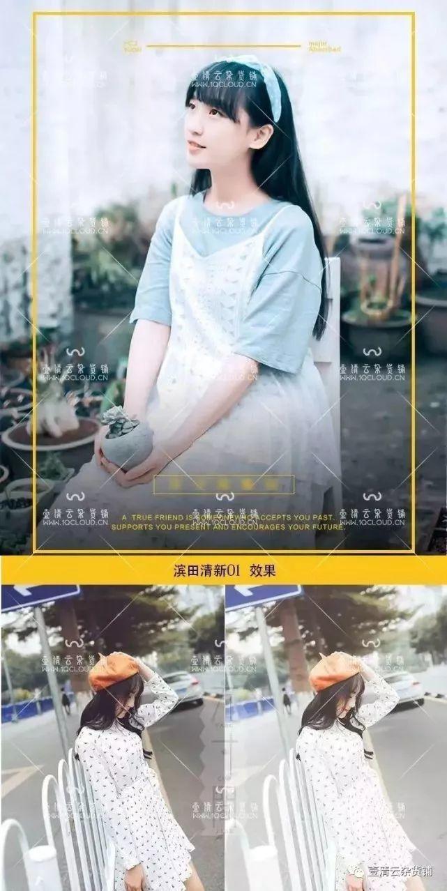 【Y006】【预设】LR预设简约文艺小清新经典日系色调滨田英明风森系LR调色预设