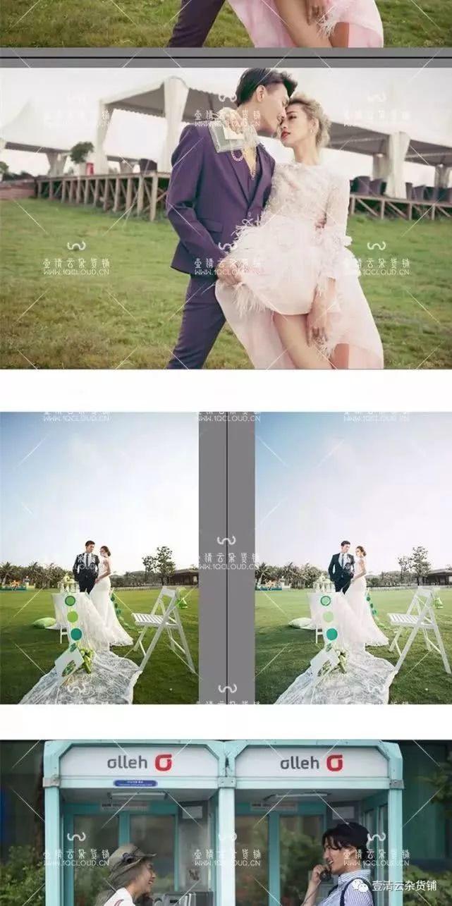 【Y008】【预设】 69款LR小清新婚纱预设