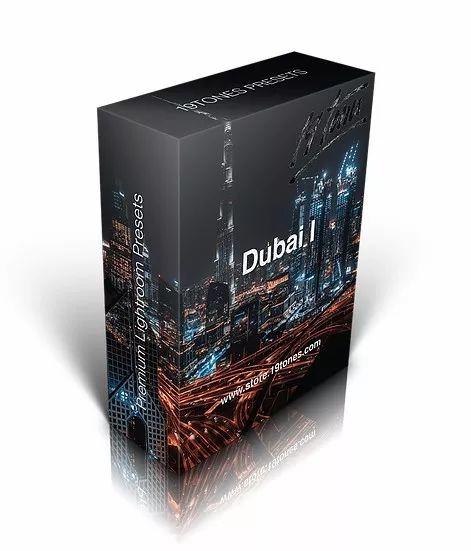 【Y022】【预设】城市夜景胶片后期调色LR预设 19Tones Dubai I Lightroom Presets