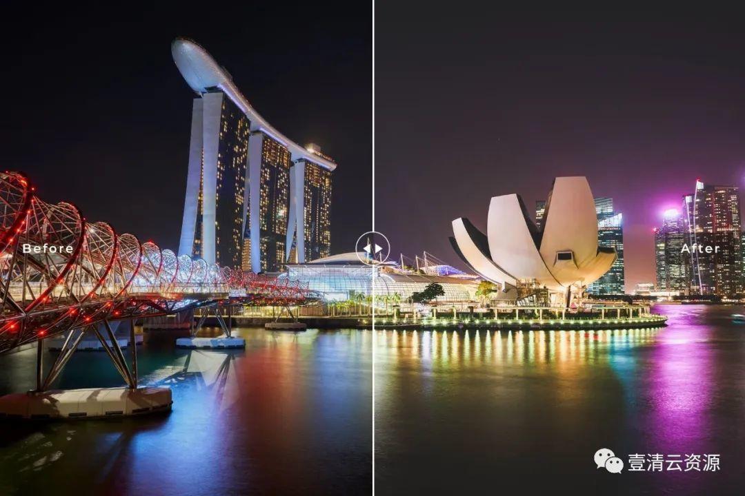 【Y033】【预设】新加坡旅游照片后期处理Lightroom调色预设