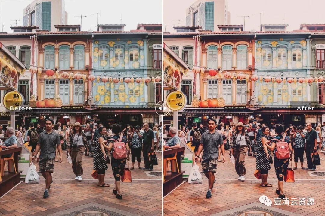 【Y033】【预设】新加坡旅游照片后期处理Lightroom调色预设