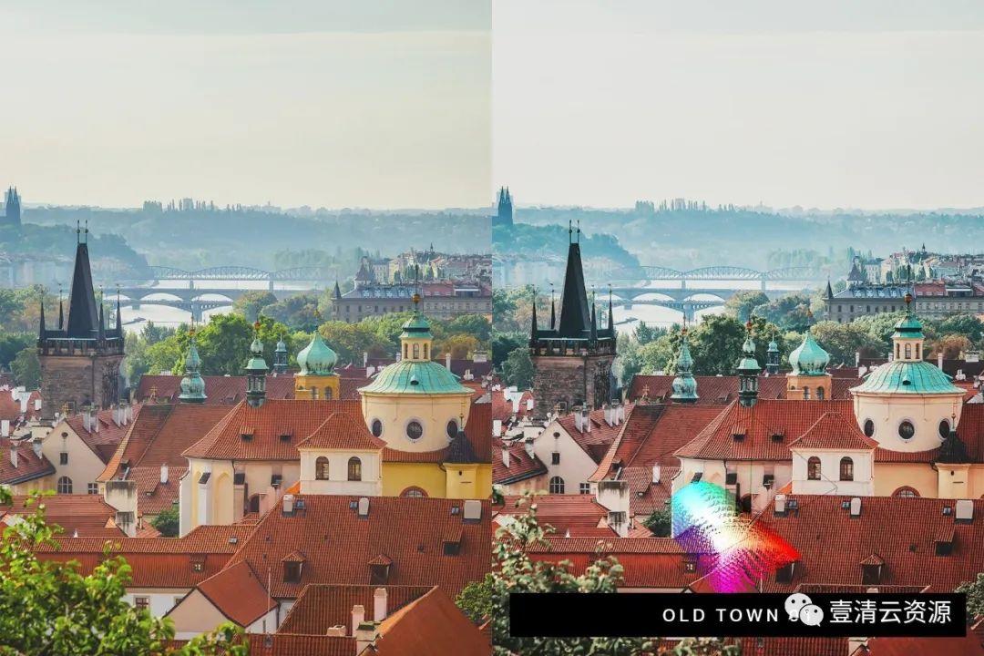 【Y034】【预设】50个布拉格旅行风景摄影LR调色预设