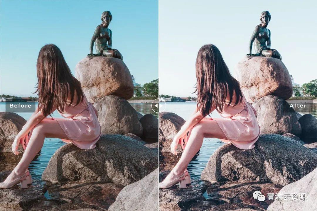 【Y043】【预设】人物风景摄影亮色暖色调处理LR预设