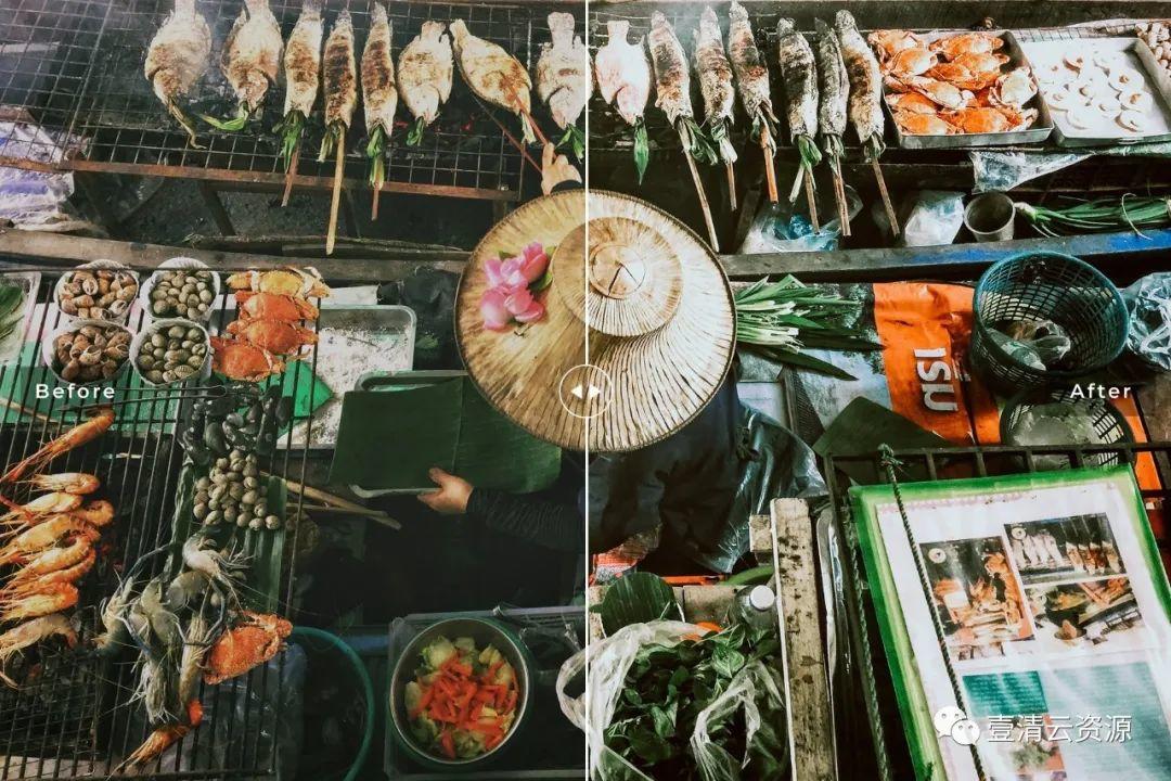 【Y048】【预设】温暖活力质朴色调照片后期处理LR预设